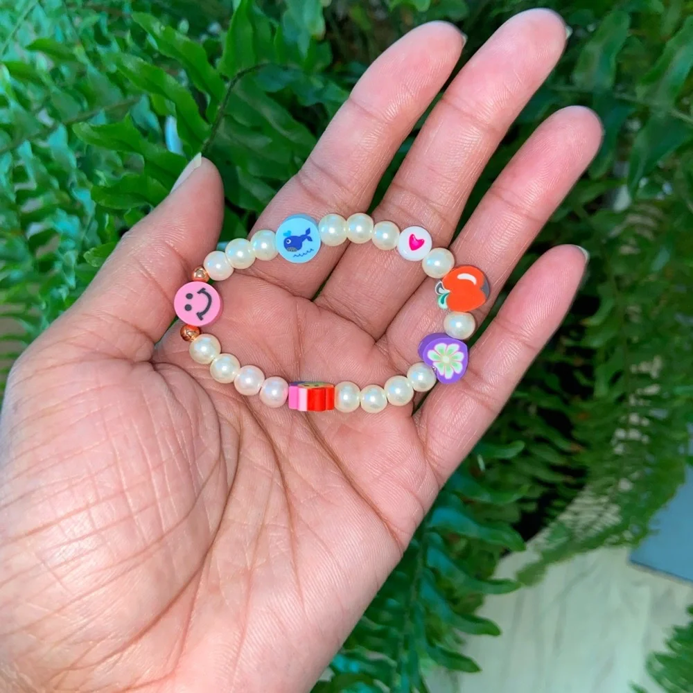 Handmade 90’s Y2K Inspired Children’s Trendy Bracelet - Picture 1 of 6